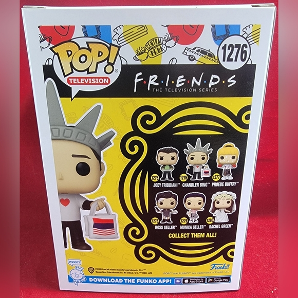 Chandler bing funko # 1276 (nib) with pop protector - Picture 7 of 7